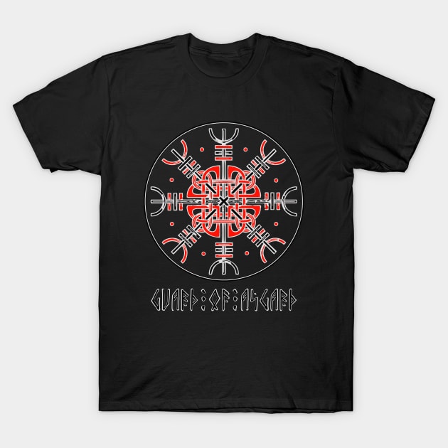 Guard of Asgard (pagan, scandinavian, nordic, viking, metal, rock) T-Shirt by mr.Ruin
